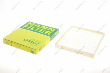 Фильтр салона -FILTER MANN CU24017