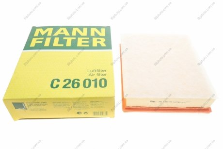 Фильтр воздушный C 26010 MANN C26010 (фото 1)