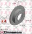 Диск гальмівний Coat Z ZIMMERMANN 590282120 590282120