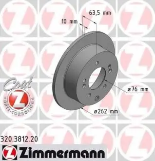 Гальмівні диски ZIMMERMANN 320381220