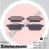 Тормозные колодки дисковые ZIMMERMANN 252581451