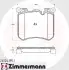 Тормозные колодки BMW X5 F15 12- ZIMMERMANN 245241951 (фото 1)