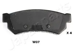 Тормозные колодки дисковые PP-W07AF JAPANPARTS PPW07AF