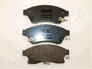 Тормозные колодки дисковые PA-W12AF JAPANPARTS PAW12AF