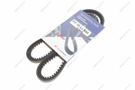 Ремінь генератора VW Golf I/VW Passat B3/B4/Audi 80/100 1.6/1.8/2.0 (10x950) AV 10 LA 950 HUTCHINSON AV10LA950