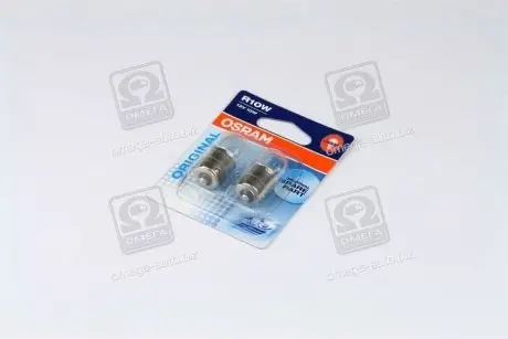 Лампа допоміжн. освітлення R10W 12V 10W ВА15s (2 шт) blister OSRAM 5008-02B (фото 1)
