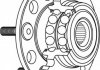 Комплект подшипника ступицы колеса HERTH+BUSS JAKOPARTS J4705029 (фото 2)