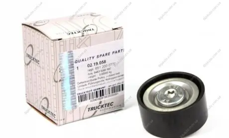 Фото 1 - шків для поліклинового ременя з гвинтом AUTOMOTIVE 02.19.058 TRUCKTEC 0219058 Шків для поліклинового ременя з гвинтом AUTOMOTIVE 02.19.058 TRUCKTEC 0219058 (фото 1)