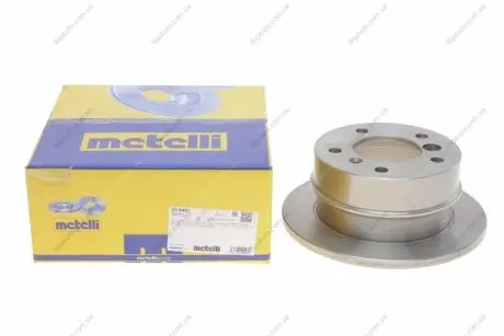 Диск гальмівний 23-0491 Metelli 230491