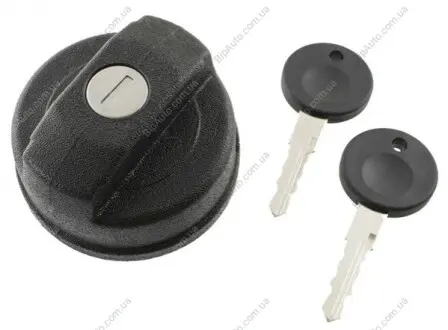 Пробка бензобака компл. чорний із ключами DAEWOO LANCIA MITSUBISHI NISSAN KIA VOLKSWAGEN OPEL HYUNDAI Polcar A6092