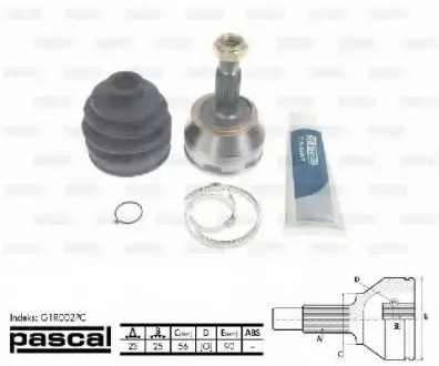 Летняя жидкость в бачок омывателя КОНЦЕНТРАТ 1:100 PASCAL G1R002PC