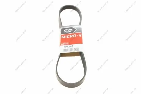 Ремінь генератора Ducato 1.9D/TD 94>02 (ALT, PS, AC) Gates 6PK963