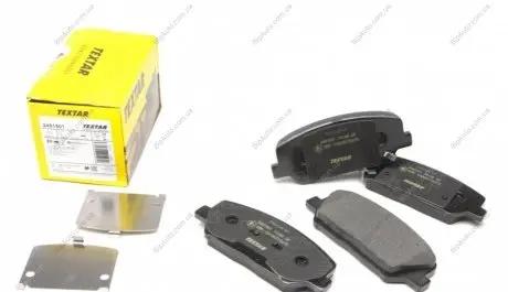 Тормозные колодки, к-кт. TEXTAR 2491501
