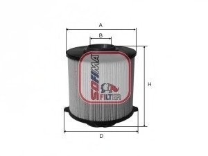 Фильтр топливный SOFIMA S6058NE (фото 1)