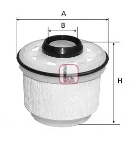 Фільтр паливний S 6045 NE SOFIMA S6045NE