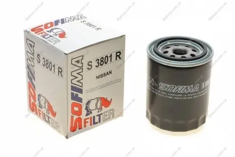 Фільтр масляний S 3801 R SOFIMA S3801R