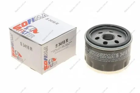 Фільтр масляний S 3418 R SOFIMA S3418R