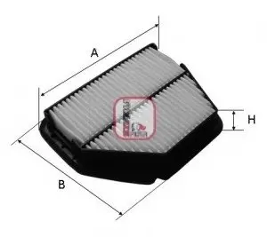 Фільтр повітряний S 3392 A SOFIMA S3392A