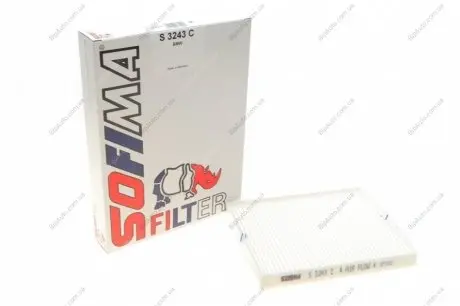 Фільтр салона S 3243 C SOFIMA S3243C
