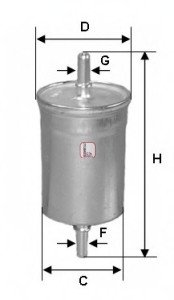 Фильтр топливный SOFIMA S1835B (фото 1)