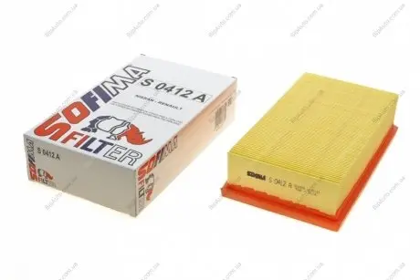 Фільтр повітряний S 0412 A SOFIMA S0412A