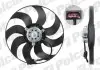 Вентилятор без кожуха 300/90 W 390 mm 3 болта W+S КПП=M AC=(-) SEAT VOLKSWAGEN SKODA (PJ) POLCAR 952523U6