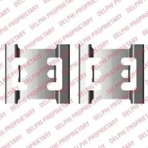 Ремкомплект тормозных колодок Delphi LX0428