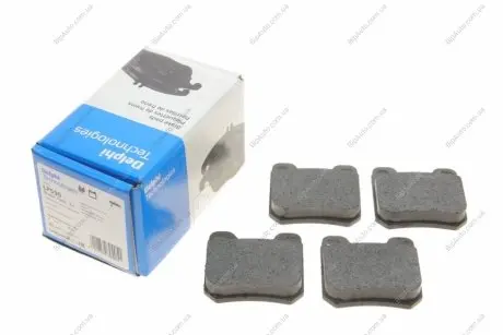 Тормозные колодки дисковые Delphi LP590