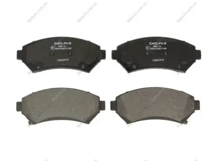 Гальмівні колодки дискові CHEVROLET/PONTIAC/BUICK/CADILLAC/OPEL "F "91-05 Delphi LP1609
