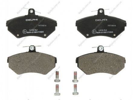 Тормозные колодки дисковые Delphi LP1410 (фото 1)