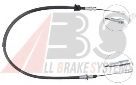 Трос ручного тормоза ABS A.B.S. K17590