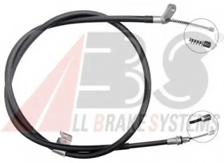 Трос ручного тормоза ABS A.B.S. K17291
