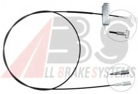 Трос ручного тормоза ABS A.B.S. K17244