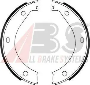Тормозные колодки барабанные ABS A.B.S. 8805