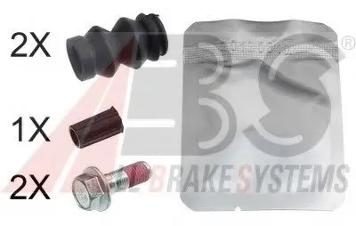 Ремкомплект тормозного суппорта ABS A.B.S. 55072