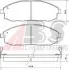 Тормозные колодки дисковые ABS 37130