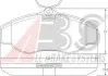 Комплект тормозных колодок, дисковый тормоз ABS 36941