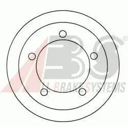 Тормозные барабаны ABS A.B.S. 2405S