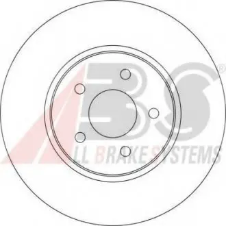 Гальмівний диск перед. Mondeo/X-Type (00-11) A.B.S. A.B.S. 17151