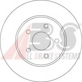 Тормозные диски ABS A.B.S. 17116