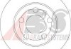 Гальмівний диск задн. Octavia/Golf/Bora/Jetta/A3 97-10 A.B.S. 17009
