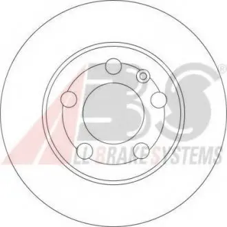 Тормозные диски ABS A.B.S. 17009