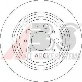 Тормозные диски ABS A.B.S. 17013