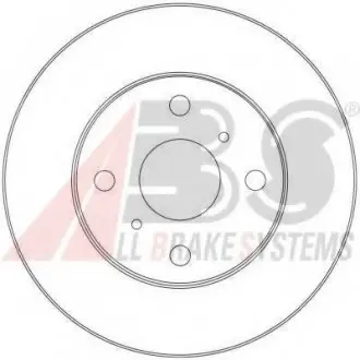 Тормозные диски ABS A.B.S. 17027