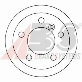Тормозные диски ABS A.B.S. 16454