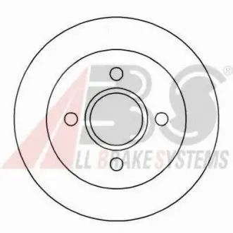Тормозные диски ABS A.B.S. 16375