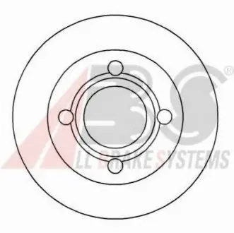 Тормозные диски ABS A.B.S. 16068