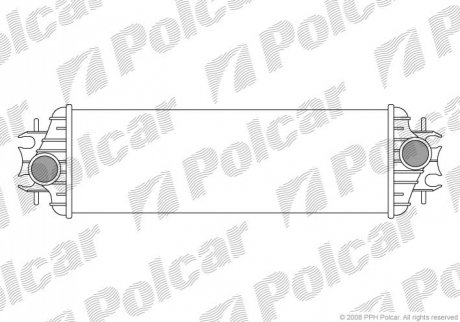 Радіатори повітря (Інтеркулери) Polcar 6026J8-1