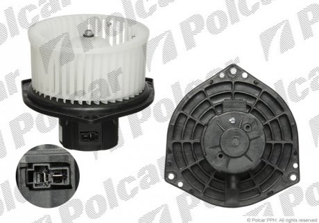 Вентиляторы кабины DAEWOO CHEVROLET SUZUKI (PJ) Polcar 2500NU-1 (фото 1)