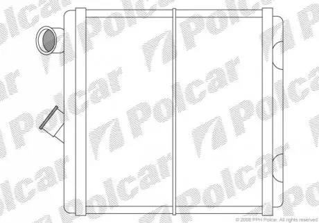 Радиаторы обогрева Polcar 5514N83